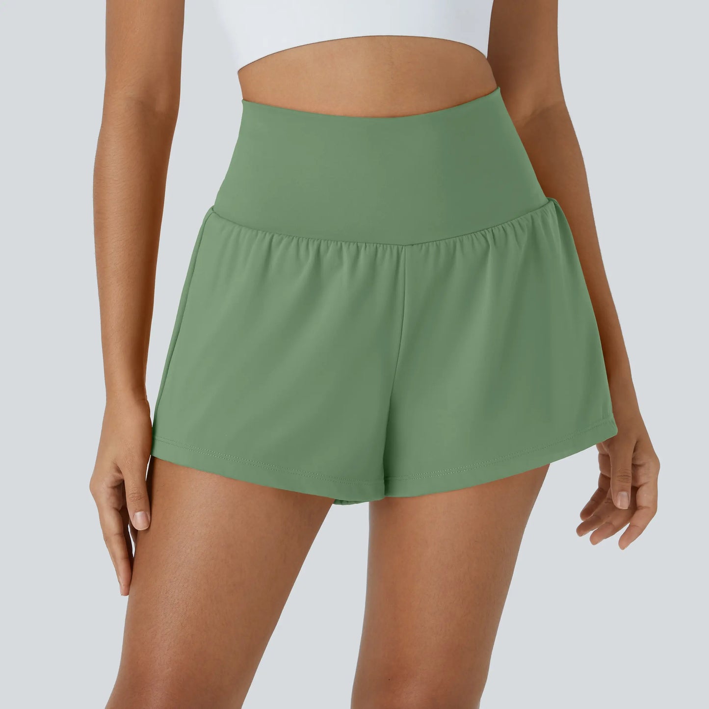 Halara Super High Waisted Back Pocket & Side Hidden Pocket 2-In-1 Yoga Shorts 3", Summer Running Shorts for Women, Sports Workout Shorts, Gym Outfit#Tiktokshopspringglowup