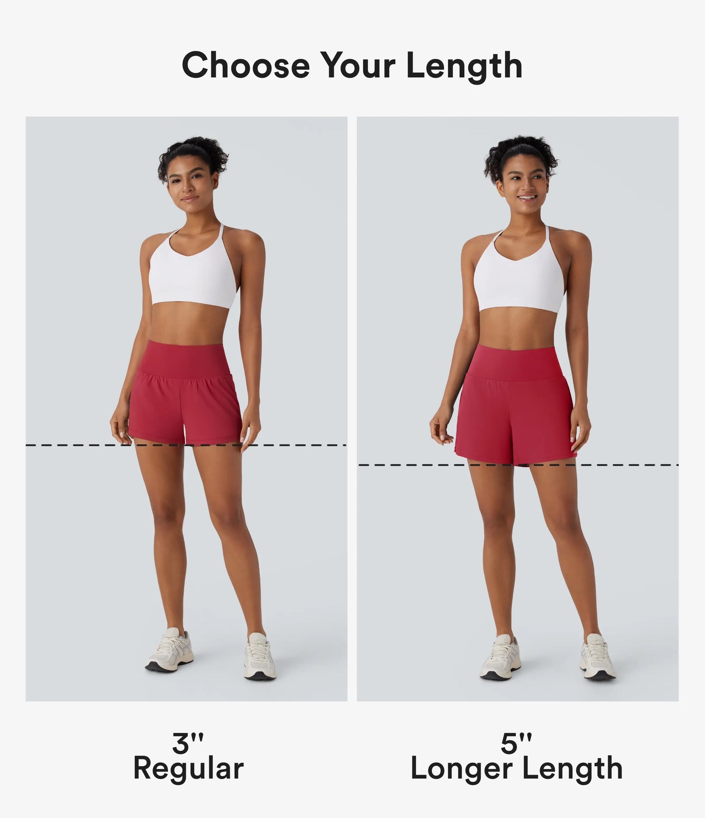 Halara Super High Waisted Back Pocket & Side Hidden Pocket 2-In-1 Yoga Shorts 3", Summer Running Shorts for Women, Sports Workout Shorts, Gym Outfit#Tiktokshopspringglowup