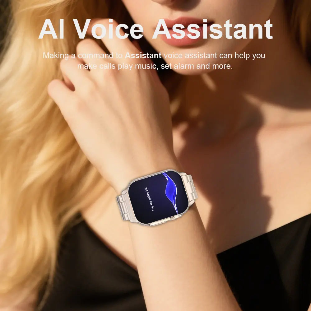 [Buy 1 Get 1] 2026 New Arrival Touchscreen Smartwatch W/ Bluetooth Calling – 2.02” HD Display, Outdoor Fitness & Health Tracking, Multi-Sport Wristwatch