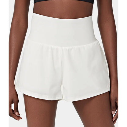 Halara Super High Waisted Back Pocket & Side Hidden Pocket 2-In-1 Yoga Shorts 3", Summer Running Shorts for Women, Sports Workout Shorts, Gym Outfit#Tiktokshopspringglowup