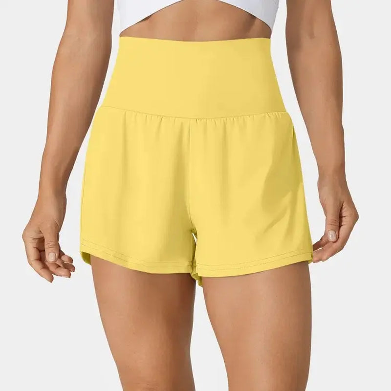 Halara Super High Waisted Back Pocket & Side Hidden Pocket 2-In-1 Yoga Shorts 3", Summer Running Shorts for Women, Sports Workout Shorts, Gym Outfit#Tiktokshopspringglowup