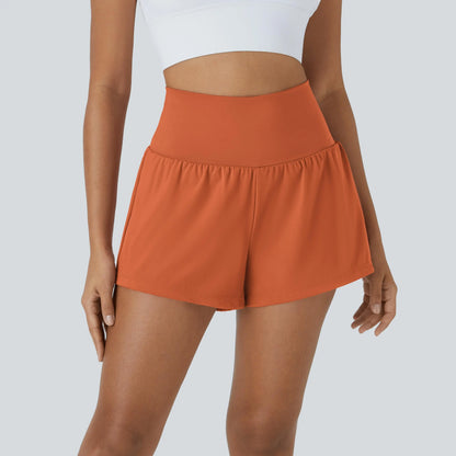 Halara Super High Waisted Back Pocket & Side Hidden Pocket 2-In-1 Yoga Shorts 3", Summer Running Shorts for Women, Sports Workout Shorts, Gym Outfit#Tiktokshopspringglowup