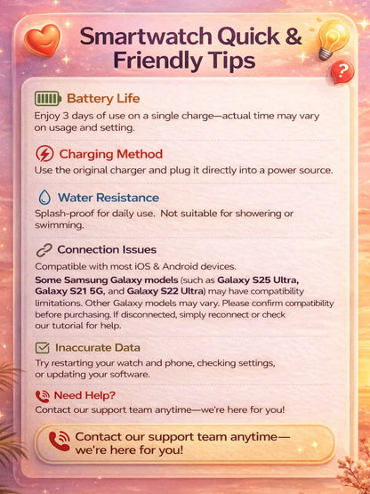 [Buy 1 Get 1] 2026 New Arrival Touchscreen Smartwatch W/ Bluetooth Calling – 2.02” HD Display, Outdoor Fitness & Health Tracking, Multi-Sport Wristwatch