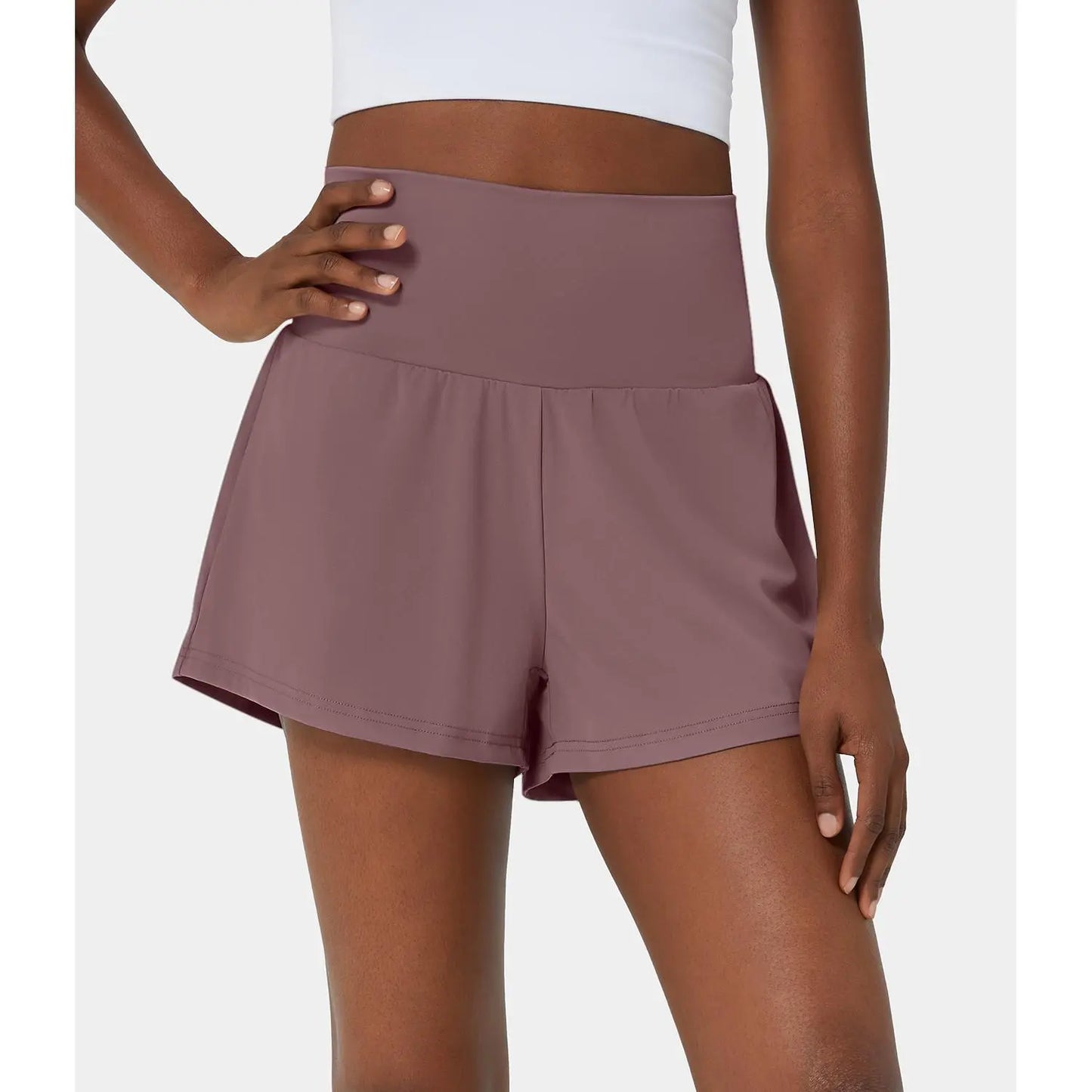 Halara Super High Waisted Back Pocket & Side Hidden Pocket 2-In-1 Yoga Shorts 3", Summer Running Shorts for Women, Sports Workout Shorts, Gym Outfit#Tiktokshopspringglowup