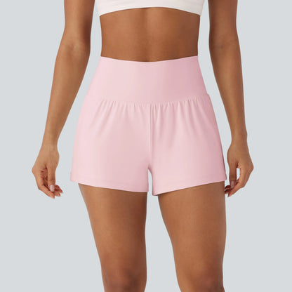 Halara Super High Waisted Back Pocket & Side Hidden Pocket 2-In-1 Yoga Shorts 3", Summer Running Shorts for Women, Sports Workout Shorts, Gym Outfit#Tiktokshopspringglowup